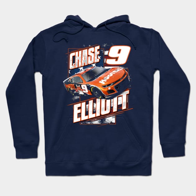 Chase Elliott Hoosters Patriotic Hoodie by ganisfarhan